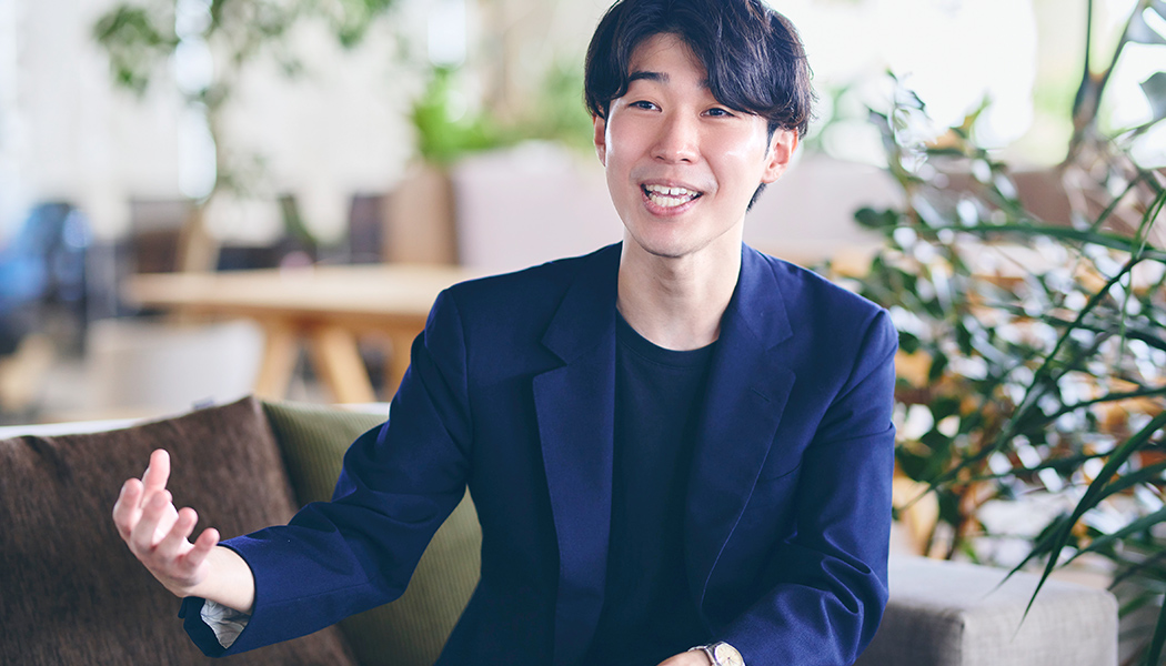 インタビュー写真